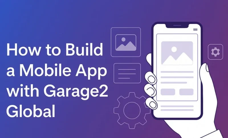 custom mobile app design by garage2global