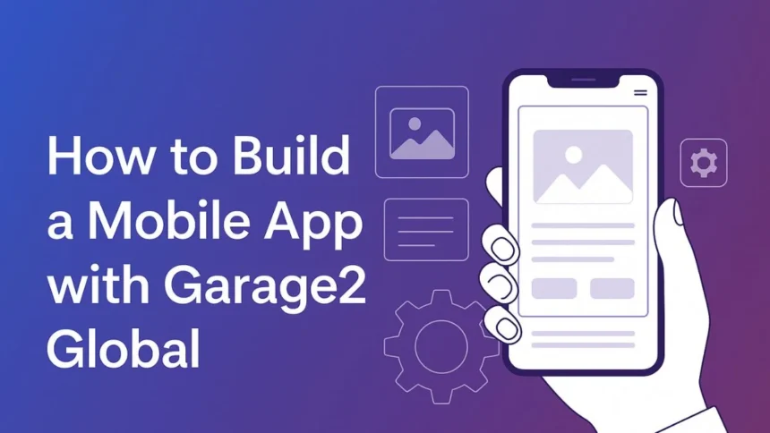 custom mobile app design by garage2global